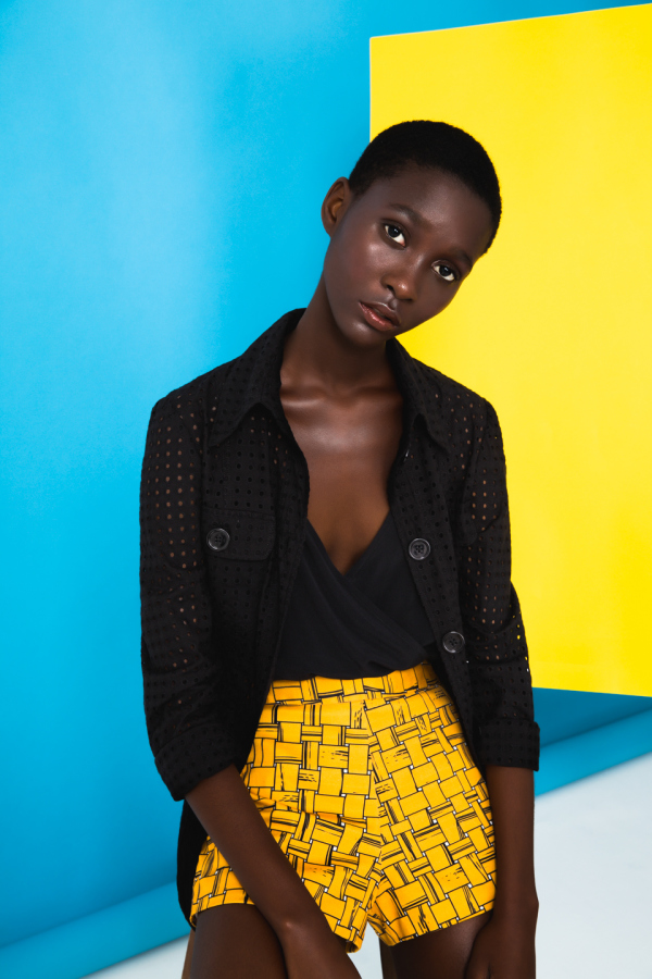 FEATURE Model Mahany Pery radiates in Valen SS16 campaign, shot by